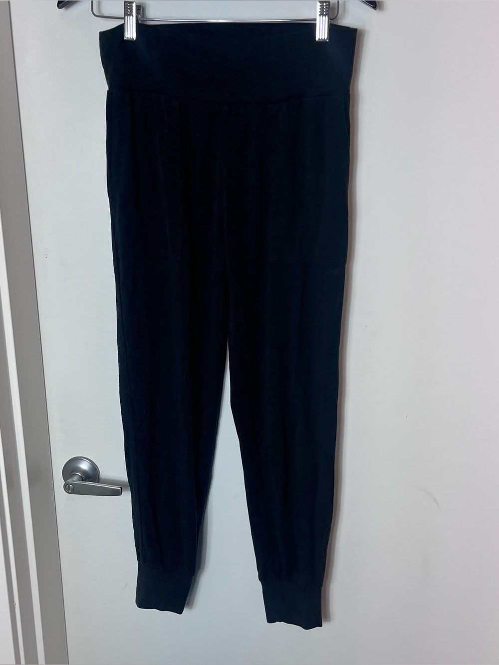 Madewell MWL Make Weekends Longer High-rise Jogger Pants Black Sweatpants Medium